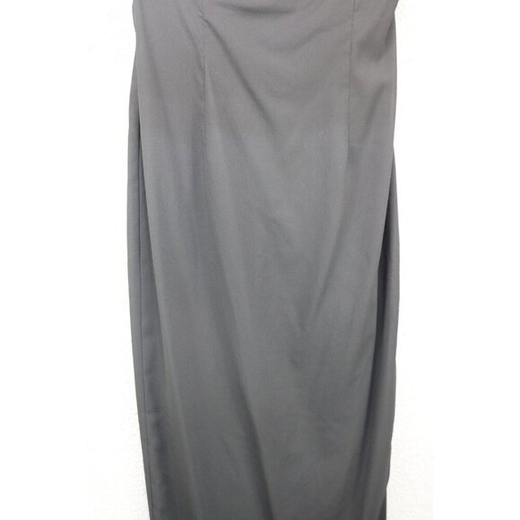 OC OC Beaded Floral Empire Waist Maxi Dress-Size 12-Whimsigoth-Side Slit - Picture 4 of 15